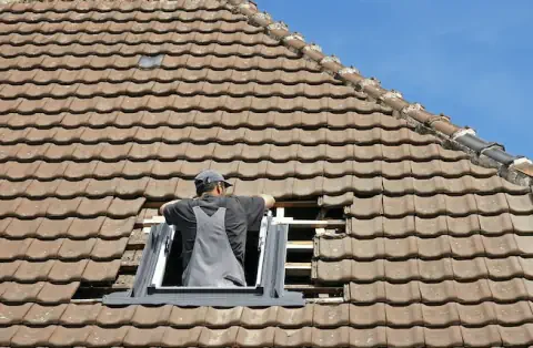 Pose de velux - Mercin-et-Vaux
